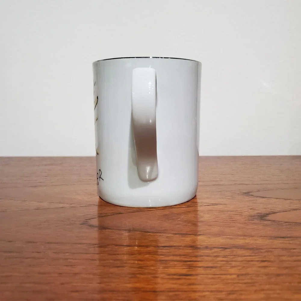 Pottery Barn Christmas Holiday Prancer Reindeer Coffee Mug Cup